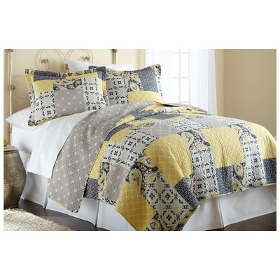 Quilts-Bedspreads and Coverlet Amrapur Sanctuary by PCT 100% Cotton Fabric 3CTNQLTG-ALA-KG 645470147703 King Cotton 