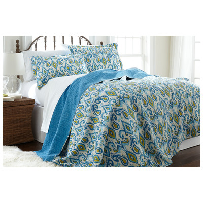 Quilts-Bedspreads and Coverlet Amrapur Sanctuary by PCT 100% Cotton Fabric 3CTNQLTG-ZAN-TN 645470152301 Twin Cotton Quilt & Sham Quilt and 
