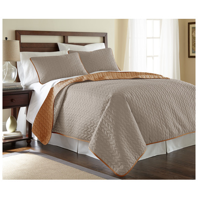 Quilts-Bedspreads and Coverlet Amrapur Sanctuary by PCT 100% Microfiber 3CVTFLSG-AHZ-KG 645470144283 King Microfiber Polyester 