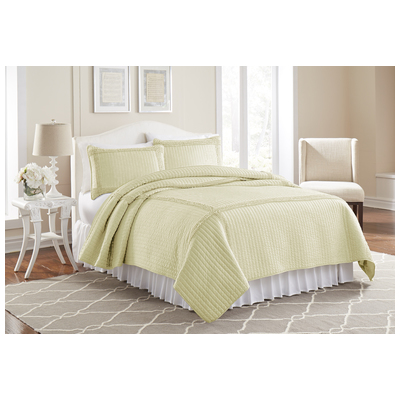 Quilts-Bedspreads and Coverlet Amrapur Sanctuary by PCT 100% Microfiber 3MFFRMQG-WHT-FQ 645470158532 White snow Full DoubleQueen Microfiber Polyester 
