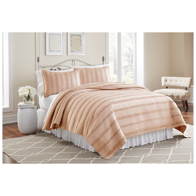 Amrapur Quilts-Bedspreads and Coverlets, King, Microfiber,Polyester, 100% Microfiber, 645470158907, 3MFRFWVG-PCH-KG