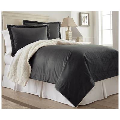 Comforters Amrapur SERTA 100% Polyester 3MMSRTRG-CHR-FQ 645470160276 Full Queen Solid Color Polyester 