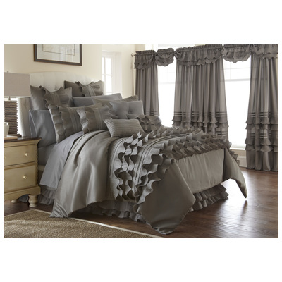 Comforters Amrapur PCT Home Collection 100% Microfiber 4CMF24SG-APL-KG 645470136769 King Textured Microfiber 