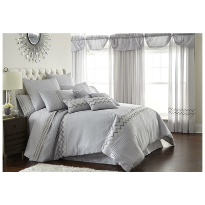 Comforters Amrapur PCT Home Collection 100% Microfiber 4CMF24SG-RGN-KG 645470161518 King Textured Microfiber 