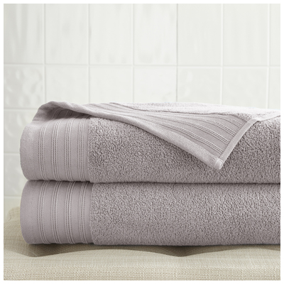 Towels Amrapur Spring Bloom 100% Cotton 56BODYTG-VIO-ST 645470133928 GrayGrey Cotton Bath Oversized 