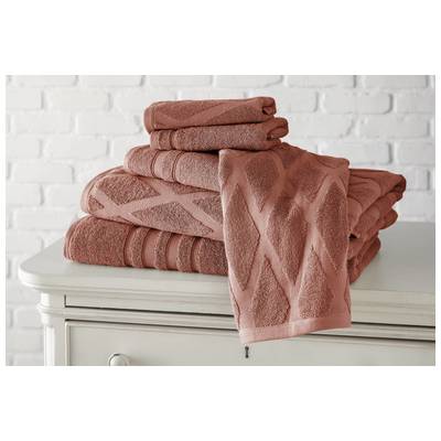 Towels Amrapur The Casablanca collection 100% Cotton 56DMDTLG-MRS-ST 645470162591 Cotton Bath Hand Set 