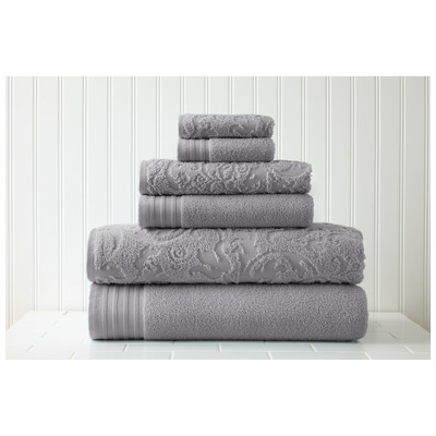 Towels Amrapur The Casablanca collection 100% Cotton 56JACQLS-PLT-ST 645470132198 Cotton Bath Hand Set 