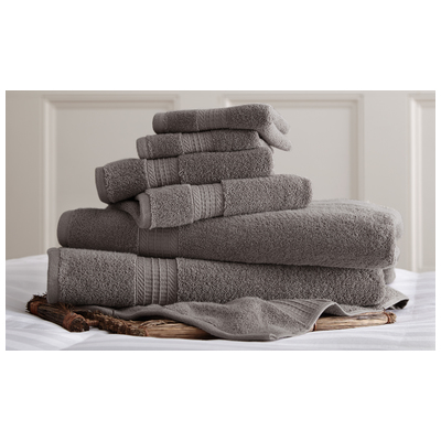 Towels Amrapur Allure 100% Cotton 5CTN650G-CHR-ST 645470175430 Cotton Bath Hand Set 