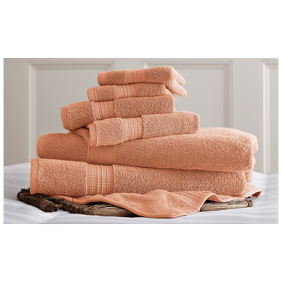 Towels Amrapur Allure 100% Cotton 5CTN650G-CRL-ST 645470147888 Cotton Bath Hand Set 