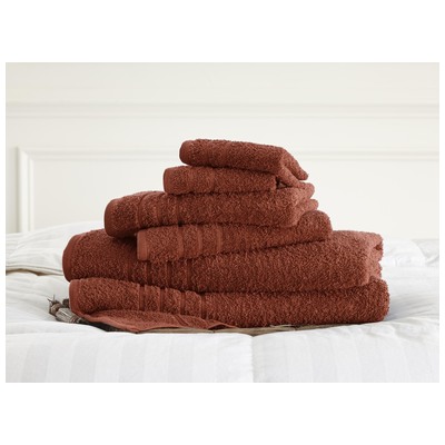 Towels Amrapur Spa Collection 100% Cotton 5CTNTL6G-SPC-ST 645470149226 Cotton Bath Hand Set 
