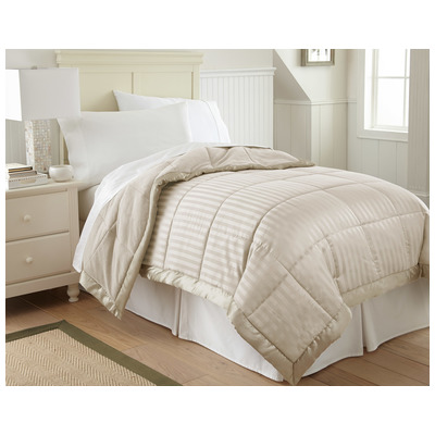 Comforters Amrapur Allure 100% Polyester 5DALTBKG-BRW-TN 645470178752 Brownsable Twin Damask Polyester 