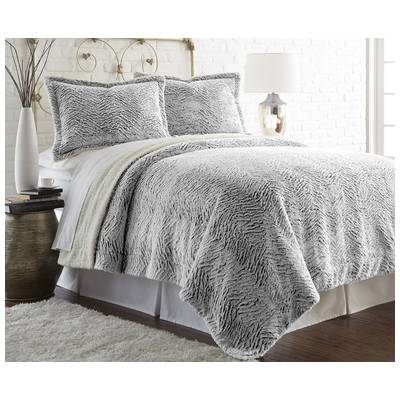 Comforters Amrapur SERTA 100% Polyester 5FXSRTRG-CHR-KG 645470160481 King Solid Color Polyester 