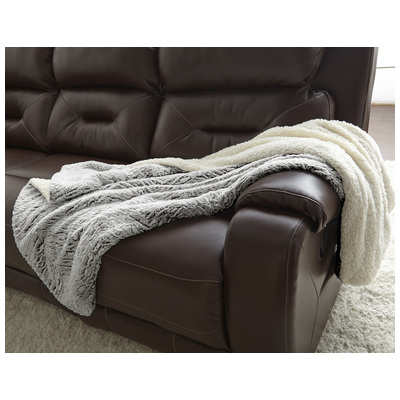 Blankets and Throws Amrapur Pacific Coast textiles 100% Polyester 5FXSRTRG-CHR-ST 645470160412 Throw Polyester polyester 