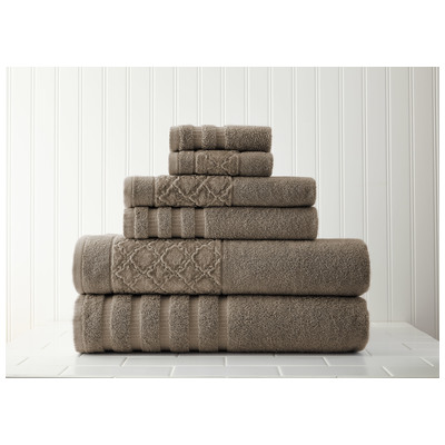Towels Amrapur Moroccan collection 100% Superior Combed cotton 5JQDMNDG-MOC-ST 645470186726 Cotton Superior Combed cotton Bath Set 