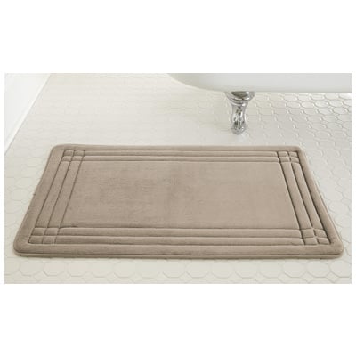 Bath and Shower Mats Amrapur Spa Collection 100% Polyester 5MFN1724G-TPE-ST 645470135465 