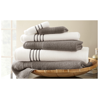 Towels Amrapur Srping Bloom 100% Cotton 5QKSTTLG-PLT-ST 645470141381 Cotton Bath Hand Set 