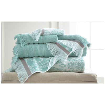 Towels Amrapur Allure 100% Superior Combed cotton 5YDJPRTG-AQA-ST 645470185101 Bluenavytealturquioseindigoaqu Cotton Superior Combed cotton Bath Hand Set 