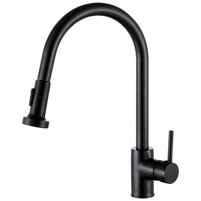 Kitchen Faucets Anzzi Somba Series Brass Oil Rubbed Bronze Bronze KF-AZ213ORB 191042017887 KITCHEN - Kitchen Faucets - Pu Kitchen Pull Out Single Handle Brass Bronze 