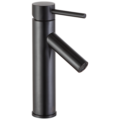 Bathroom Faucets Anzzi Valle Series Brass Oil Rubbed Bronze Bronze L-AZ110ORB 191042017498 BATHROOM - Faucets - Bathroom Single Hole Single Handle Bathroom Single Handle Single Single 