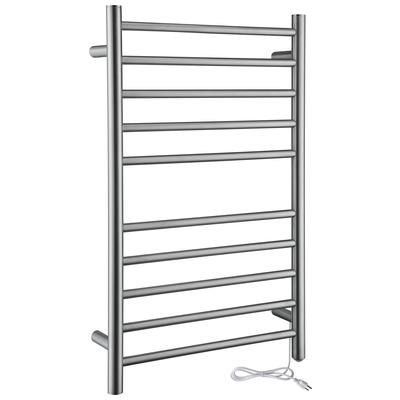 Anzzi Towel Warmers, Wall Mounted, Stainless steel,Steel, Brushed Nickel, Nickel, Stainless Steel, BATHROOM - Towel Warmers - Wall Mounted, 191042041004, TW-AZ075BN