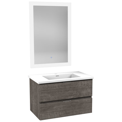 Bathroom Vanities Anzzi Conques Wood Gray VT-MR3CT30-GY 191042059061 BATHROOM - Vanities - Vanity S 