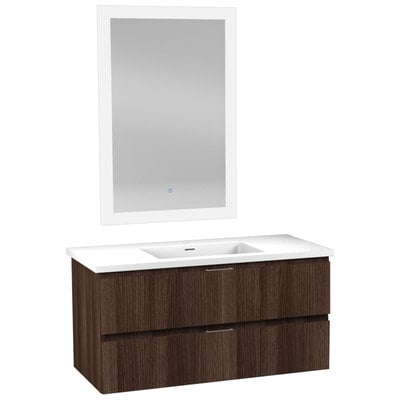 Bathroom Vanities Anzzi Conques Wood Brown VT-MR3CT39-DB 191042059146 BATHROOM - Vanities - Vanity S 