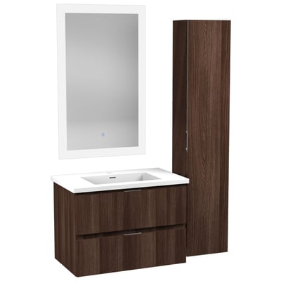 Bathroom Vanities Anzzi Conques Wood Brown VT-MR3SCCT30-DB 191042059078 BATHROOM - Vanities - Vanity S 