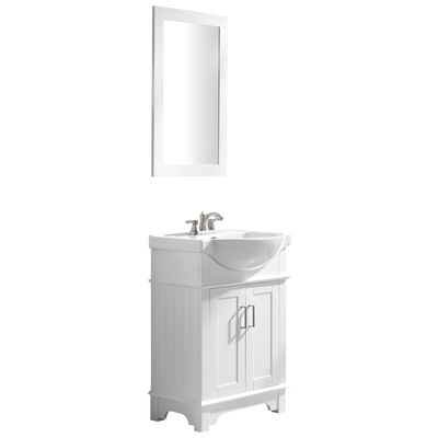 Bathroom Vanities Anzzi Montbrun Series Solid Wood White White VT-MRCT3024-WH 191042056923 BATHROOM - Vanities - Vanity S 