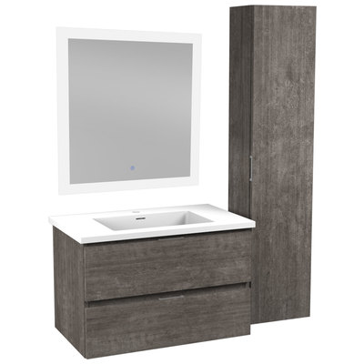 Anzzi Bathroom Vanities, Gray, Wood, BATHROOM - Vanities - Vanity Sets, 191042056947, VT-MRSCCT30-GY