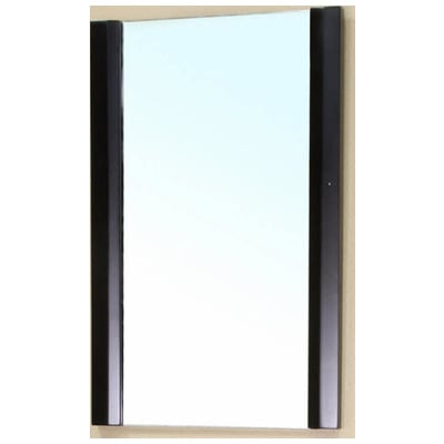 Bathroom Mirrors Bellaterra Birch Black 203102-MIRROR 609456810470 Blackebony Birch mirror Wood MDF Plywood Complete Vanity Sets 