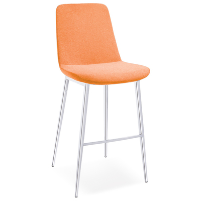 Bar Chairs and Stools Bellini Modern Living Athena-B OR Orange Bar 