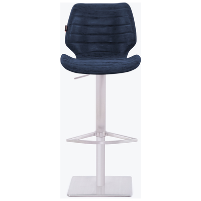Bar Chairs and Stools Bellini Modern Living Gina Gina-GB DKB Blue navy teal turquiose indig Bar 
