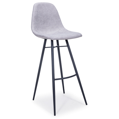 Bellini Modern Living Bar Chairs and Stools, Gray,Grey, 