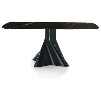 Bellini Modern Living Dining Room Tables, Rectangular, Shift DT BLK,Standard (28-33 in)
