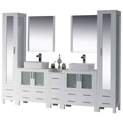 Bathroom Vanities Blossom Sydney 001 102 01 V M 842708125773 Double Sink Vanities Over 90 Modern White 25 