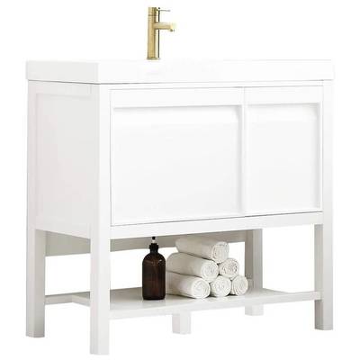 Blossom Bathroom Vanities, 30-40, Modern, White, Modern, 842708122925, 021 36 01 A