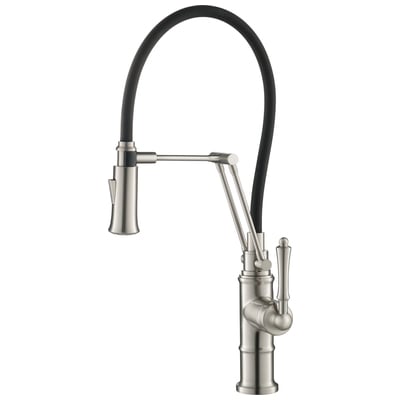 Kitchen Faucets Blossom Kitchen Faucet F01 209 02 842708103474 Kitchen Pull Down Pull Out Sin Brush BrushedSteel NICKEL 