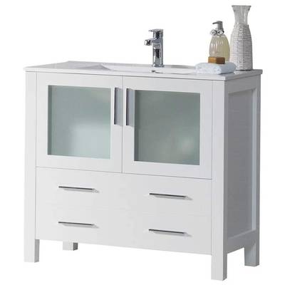 Bathroom Vanities Blossom Sydney V8001 36 01 842708103184 30-40 Modern White Cabinets Only 25 