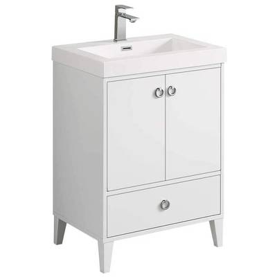 Bathroom Vanities Blossom Lyon V8023 24 01 842708123298 Under 30 Modern White Cabinets Only 25 