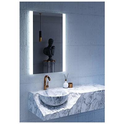 Bathroom Mirrors Civis USA CVCH2024LED 852519003085 Whitesnow Glass mirror 