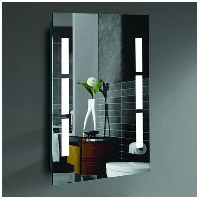 Bathroom Mirrors Civis USA CVSAL2024LED 852519003818 Whitesnow Glass mirror 