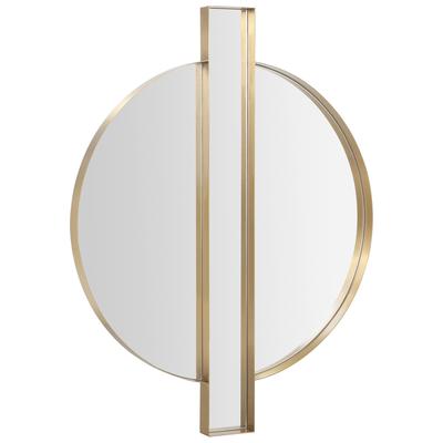 Mirrors Contemporary Design Furniture Carri-Mirror Glass MDF Stainless Steel Gold CDF-C68606 793580625250 Mirrors Round 