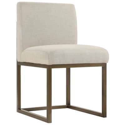 Chairs Contemporary Design Furniture Haute-Chair Linen Beige CDF-D49 806810353639 Dining Chairs Beige Cream beige ivory sand n 