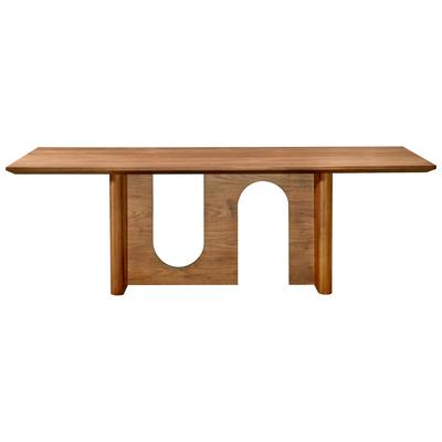 Dining Room Tables Contemporary Design Furniture Satra-Table MDF Walnut Veneer Walnut CDF-D68715 793580627698 Dining Tables Rectangular WALNUT Wood MDF Plywood Oak 