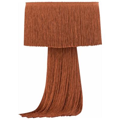Accent Tables Contemporary Design Furniture Atolla-Lamp Cotton Brick CDF-G18287 793611829107 Table Lamps Accent Tables accentLamp Table 