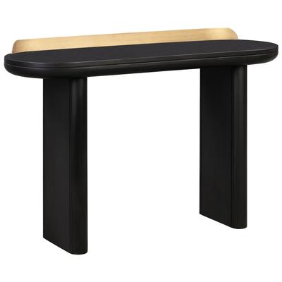 Desks Contemporary Design Furniture Braden-Desk/table Acacia MDF Veneer Metal Oak Black CDF-OC44056 793611830868 Desks MDF Metal Aluminum Stainless S 