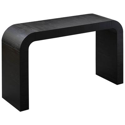 Accent Tables Contemporary Design Furniture Hump-Table Acacia Acacia Veneer MDF Black CDF-OC44099 793611833975 Console Tables Accent Tables accentConsole 
