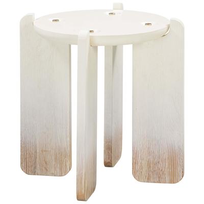 Accent Tables Contemporary Design Furniture Gloria-Table MDF Oak Cream CDF-OC54222 793580625755 Side Tables Accent Tables accentSide Table 