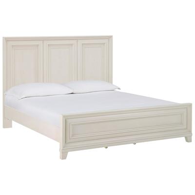 Beds Contemporary Design Furniture Montauk Wood White CDF-REN-B920-20-21-14 793611830370 Beds White snow Wood King 