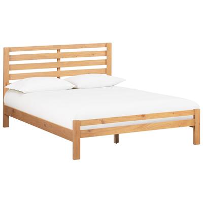 Beds Contemporary Design Furniture Pine Oak CDF-REN-B935-20-2 Beds King 